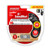 Diablo DND050060H10I 5" 60-Grit SandNET™ Sanding Discs with Connection Pad (10-Pack)