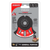 Diablo DOS3125RCGP 3-1/8" AMPED™ Demo Demon™ Starlock Carbide Teeth Oscillating Blade for General Purpose Cuts