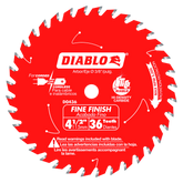Diablo D0436X 4-1/2" 36 Tooth Fine Finish Saw Blade