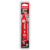 Diablo DS0612CFA3 6" 12 TPI AMPED Steel Demon™ Carbide Teeth Reciprocating Saw Blade for Thin Metal