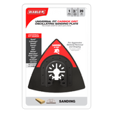 Diablo DOU20CGSP 3-1/2" 20-Grit Universal Fit Oscillating Sanding Plate