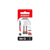 Diablo DSQ11P2 1" #1 Square Drive Bits (2-Pack)