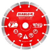 Diablo DMADS0700 7" Diamond Segmented Masonry Cut-Off Blade