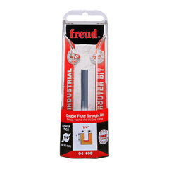 Freud 04-108 1/4" (Dia.) Double Flute Straight Bit