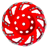 Diablo DMACW0700 7" Diamond Rim Cup Wheel for Masonry