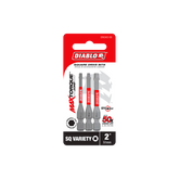 Diablo DSQV2-S3 2" Square Drive Bit Assorted Pack (3-Piece)