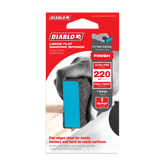 Diablo DFBLBLOMFN01G 5" x 3" x 1" 220-Grit Large Flat Edge Sanding Sponge