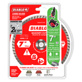 Diablo DMADT0700 7" Diamond Turbo Masonry Cut-Off Disc
