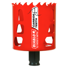 Diablo DHS2563CT 2-9/16" Carbide Teeth Hole Saw for Wood and Metal