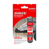 Diablo DCP060UFNN02G 600-Grit Final Stripping Pads (2-Pack)