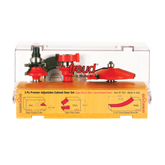 Freud 97-252 3 Piece Premier Adjustable Cabinet Bit Set