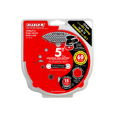 Diablo DCD050060H15G 5" 60-Grit Hook & Lock™ ROS Sanding Discs (15-Pack)
