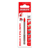 Diablo DMANSP1030 1/4" Hard Tile & Stone Carbide Tipped Drill Bit