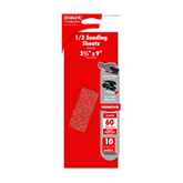 Diablo DCS323060S10G 1/3 Sheet 60-Grit Sanding Sheets (10-Piece)