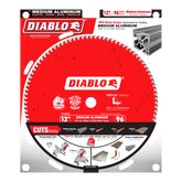 Diablo D1296N 12" x 96-Teeth Saw Blade for Medium Aluminum