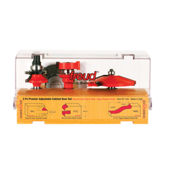 Freud 97-154 3 Piece Premier Adjustable Cabinet Bit Set