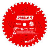 Diablo D0536X 5-3/8" x 36-Teeth Finish Trim Saw Blade for Wood