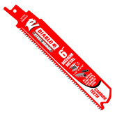 Diablo DS0610CF10 6" 10TPI Steel Demon™ Carbide Teeth Reciprocating Saw Blades for Medium Metal (10-Pack)