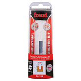 Freud 04-104 1/4" (Dia.) Double Flute Straight Bit