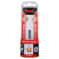 Freud 04-104 1/4" (Dia.) Double Flute Straight Bit