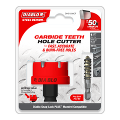 Diablo DHS1500CF 1-1/2" Steel Demon™ Carbide Teeth Hole Cutter