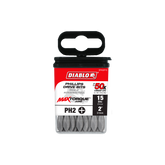 Diablo DPH22P15 2" #2 Phillips Drive Bits (15-Pack)