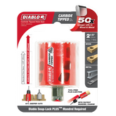 Diablo DHS2125CT 2-1/8" Carbide Teeth Hole Saw for Wood and Metal