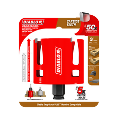 Diablo DHS3000CTR Diablo 3" Demo Demon® Carbide Teeth Rough-In Hole Saw