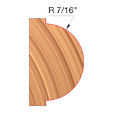Freud UP125-IC 3-5/8" x 1-13/32" x 1-1/4" Concave Radius Cutters