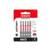 Diablo DSQ22P5 2" #2 Square Drive Bits (5-Pack)