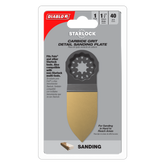 Diablo DOS40CGSF 1-1/4" 40-Grit Starlock Oscillating Sanding Plate