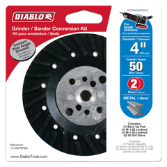 Diablo DCP040VGPS01G 4" Grinder to Sander Conversion Kit