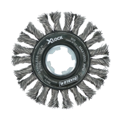 Diablo DWW400XFCS01F 4" X-LOCK Stainless Steel Full Cable Twist Wheel