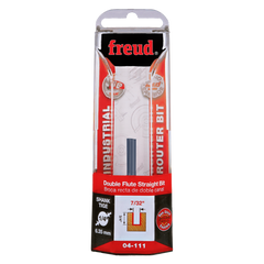 Freud 04-111 7/32" (Dia.) Double Flute Straight Bit
