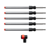 Diablo DMAPLA4560-S6 3/4" x 8" x 14" AMPED™ Rebar Demon™ SDS-Plus 4-Cutter Full Carbide Head Dust Extraction Hammer Drill Bit (5-Pack)