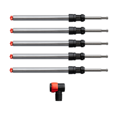 Diablo DMAPLA4510-S6 5/8" x 8" x 14" AMPED™ Rebar Demon™ SDS-Plus 4-Cutter Full Carbide Head Dust Extraction Hammer Drill Bit (5-Pack)