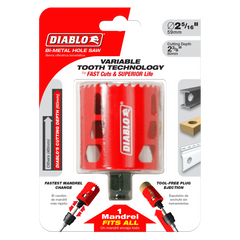 Diablo DHS2312 2-5/16" Bi-Metal Hole Saw