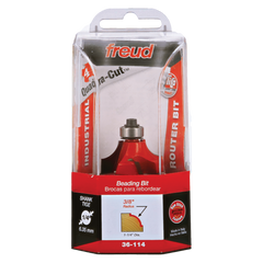 Freud 36-114 3/8" Radius Beading Bit (Quadra-Cut)
