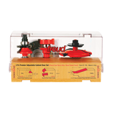 Freud 97-156 3 Piece Premier Adjustable Cabinet Bit Set