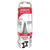 Diablo DSD0750S09 3/8" - 3/4" Impact Step Drill Bit (9 Steps)
