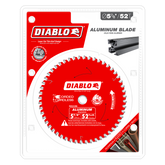 Diablo D0552N 5-7/8" x 52-Teeth Saw Blade for Medium Aluminum