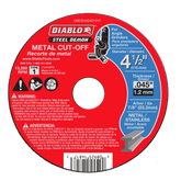 Diablo DBDS45045101F 4-1/2" Type 1 Steel Demon™ Metal Cut-Off Disc