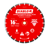 Diablo DMADA1600 16" Diamond Segmented Blade for Asphalt