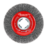 Diablo DWW400XCWC01F 4" X-LOCK Carbon Steel Crimped Wire Wheel
