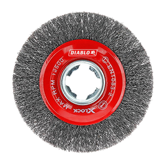 Diablo DWW400XCWC01F 4" X-LOCK Carbon Steel Crimped Wire Wheel