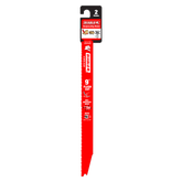 Diablo DS0914AFC2 9" 10/14TPI Flush Cut Bi-Metal Reciprocating Blades for Nail-Embedded Wood and Metal (2-Pack)