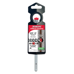 Diablo DMAPL4210 5/8" x 4" x 6" Rebar Demon™ SDS-Plus 4-Cutter Full Carbide Head Hammer Drill Bit