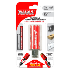 Diablo DHS1688 1-11/16" Bi-Metal Hole Saw
