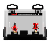 Freud 97-362 3 Piece Premier Adjustable Shaker Door Edge Router Bit Set