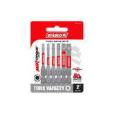 Diablo DTV2-S6 2" Torx Drive Bits (6-Piece)